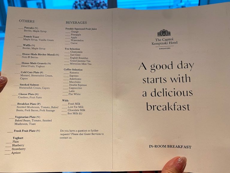 Review The Capitol Kempinski Hotel Grand Deluxe Room