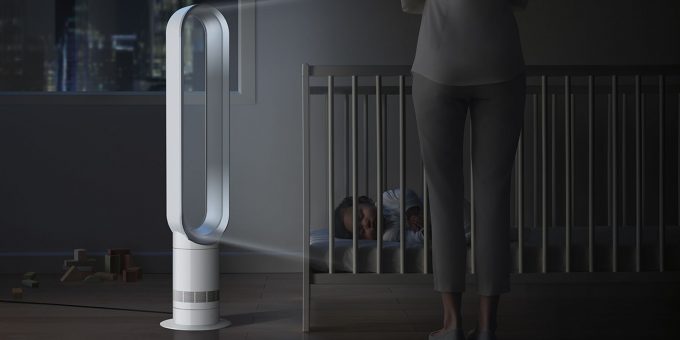 Dyson-Cool-tower-fan-AM07-White-features-sleep-timer